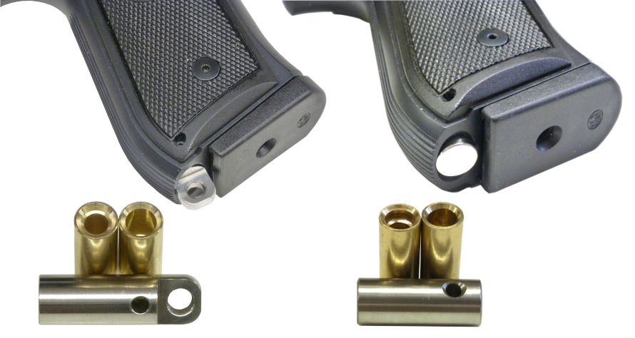 Beretta Adjustable Hammer Spring Cap Lanyard Loop and Plain End