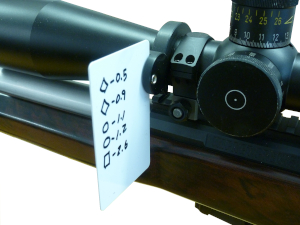 LMF Rifle Scope Drop (DOPE) Card Holder